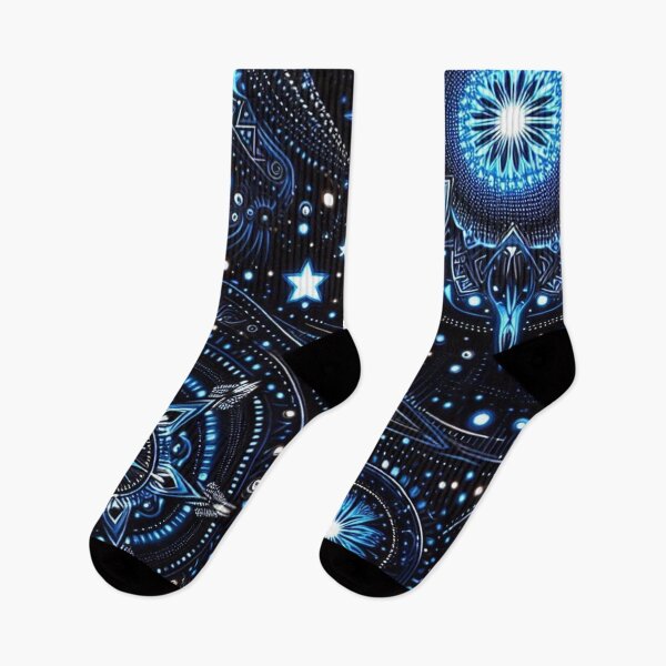 Item preview, Winter Starry Abstract Pattern designed and sold by Simplybe1.