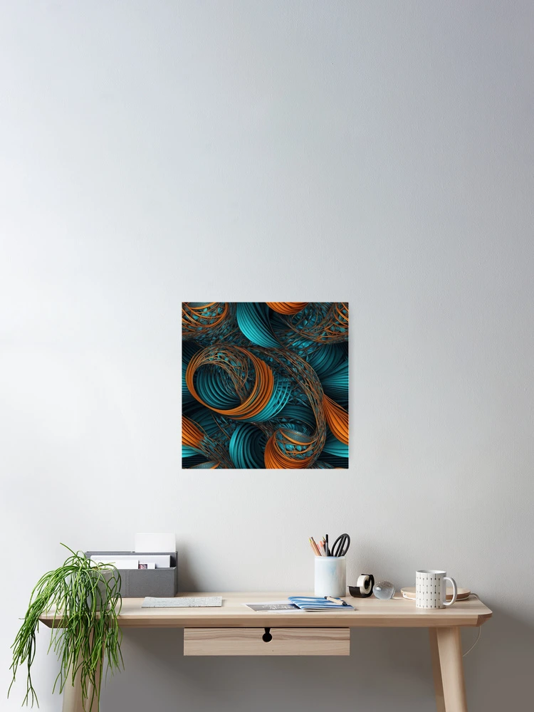 Thumbnail 2 of 3, Poster, Abstract Patterns designed and sold by 0penvimark.