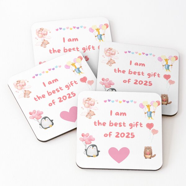 Item preview, Gift for a newborn 2025, pink designed and sold by I vizi di Bob.