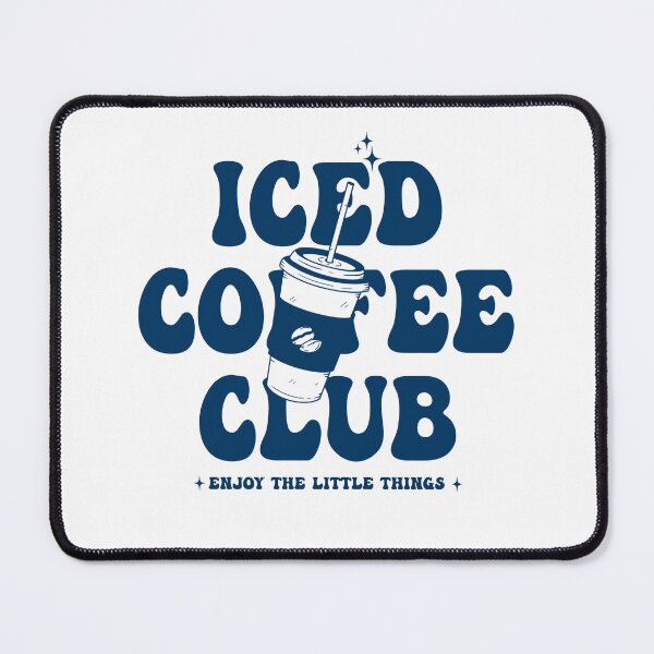 Item preview, Ice coffee club designed and sold by HMmerch.