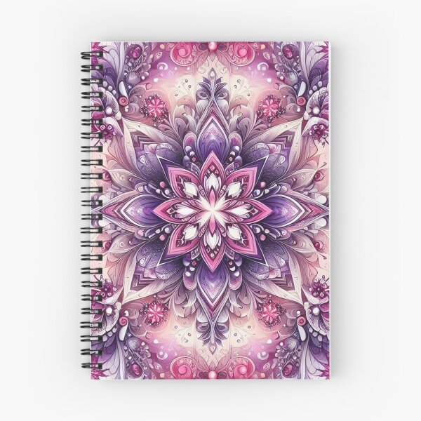 Item preview, Pink and Purple Winter Mandala designed and sold by Simplybe1.