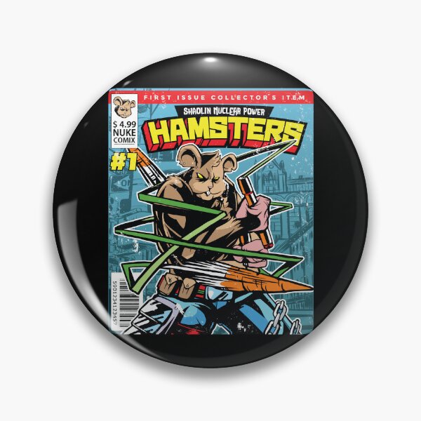 Item preview, Shaolin Nuclear Power Hamsters Comic designed and sold by DrawHandArt.