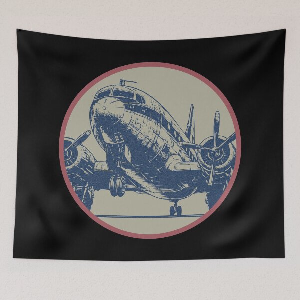 Item preview, Retro DC4 Aircraft designed and sold by zarshirts.