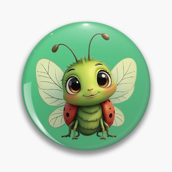 Item preview, Happy Little Bug Illustration designed and sold by Casanova7000.