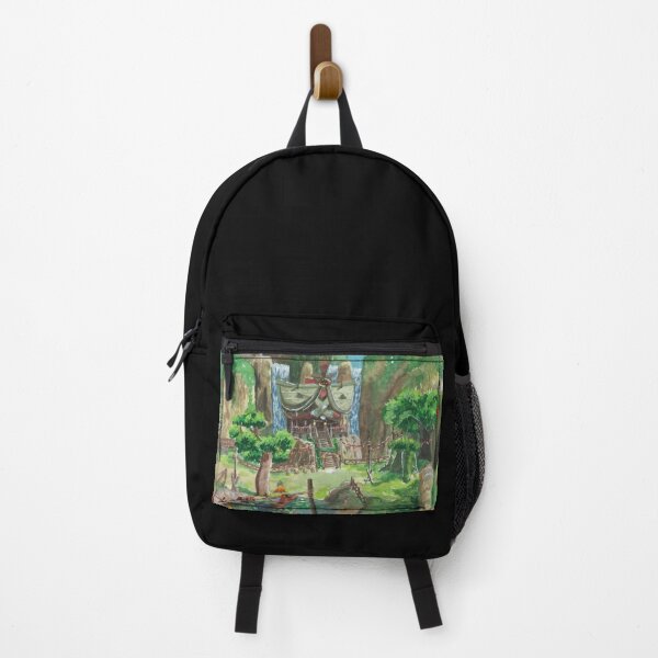 Item preview, Kakariko Village Gouache Paint designed and sold by Natilda-blabla.