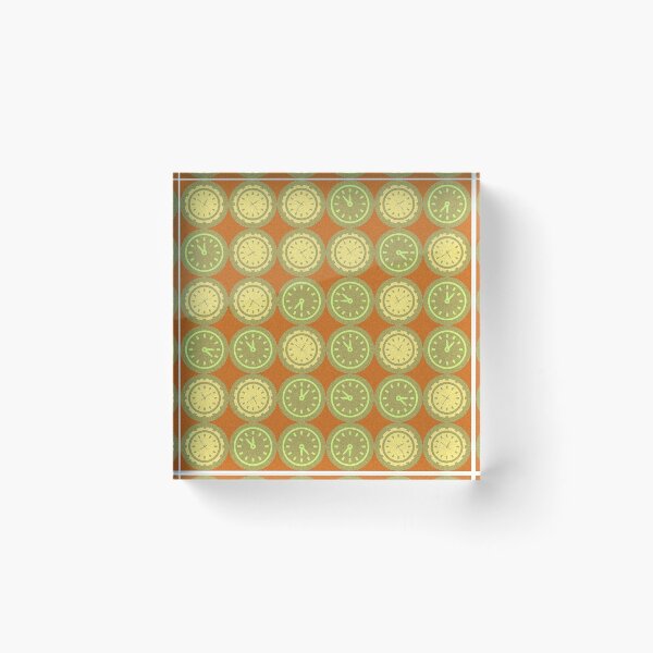 Item preview, Round clocks pattern designed and sold by Gaspar Avila.
