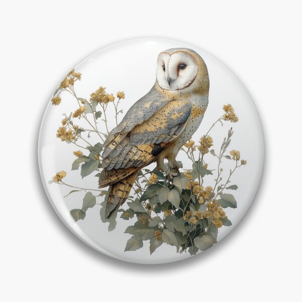 Item preview, Barn Owl - antique illustration designed and sold by FleurFrench.
