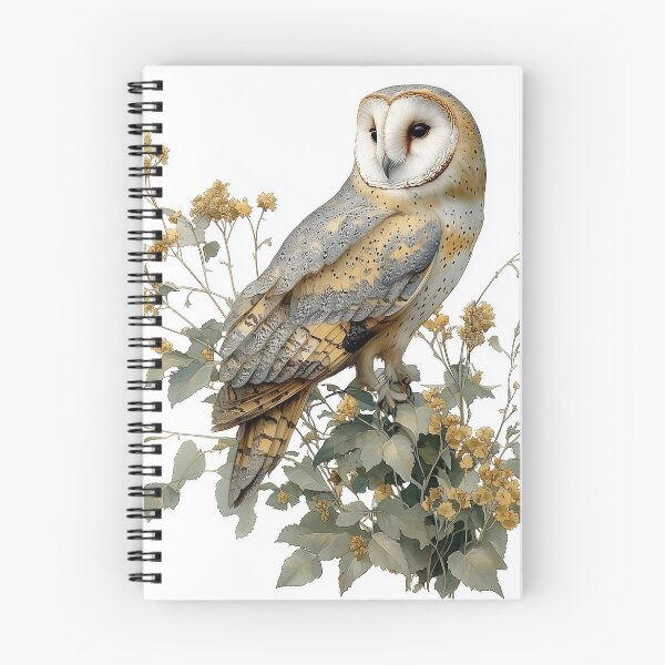 Item preview, Barn Owl - antique illustration designed and sold by FleurFrench.
