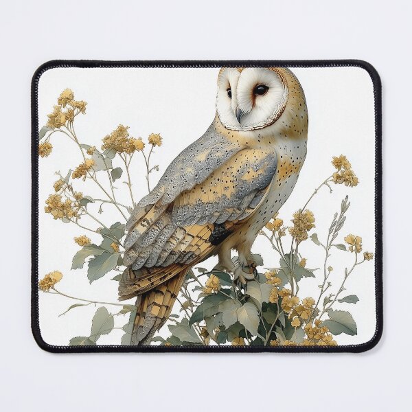 Item preview, Barn Owl - antique illustration designed and sold by FleurFrench.