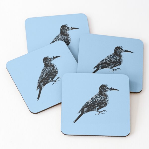 Item preview, Golden-fronted Woodpecker Black Design  designed and sold by designsasstultd.