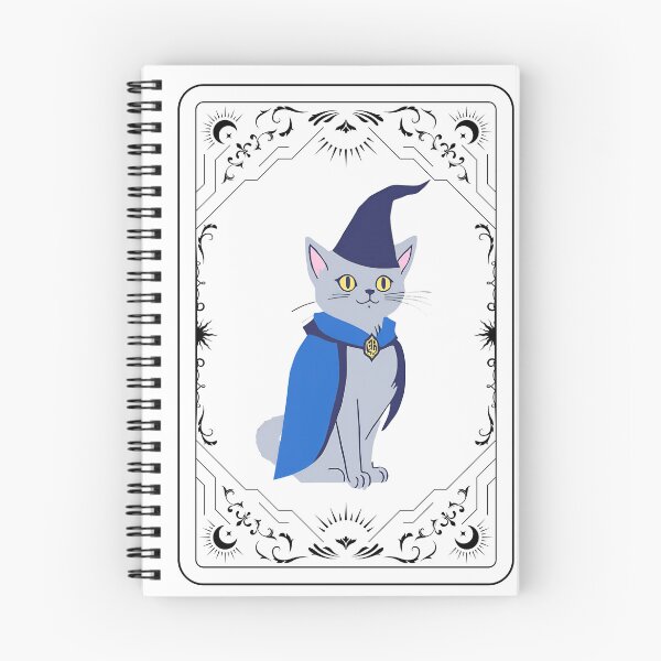 Item preview, The Feline Wizard: A Tarot Card of Magic and Mystery. Magical Cat Wizard - Amulet of Luck designed and sold by MarCreativArt.