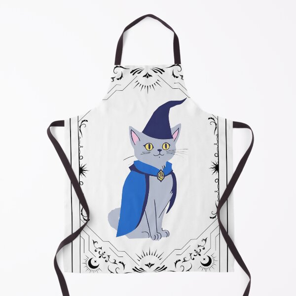 Item preview, The Feline Wizard: A Tarot Card of Magic and Mystery. Magical Cat Wizard - Amulet of Luck designed and sold by MarCreativArt.