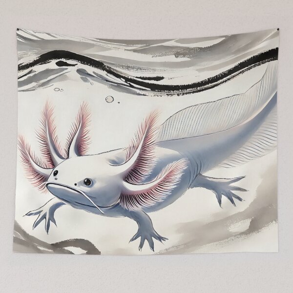 Item preview, Axolotl Art #129 | Axolotl Lovers designed and sold by ksgraphics222.