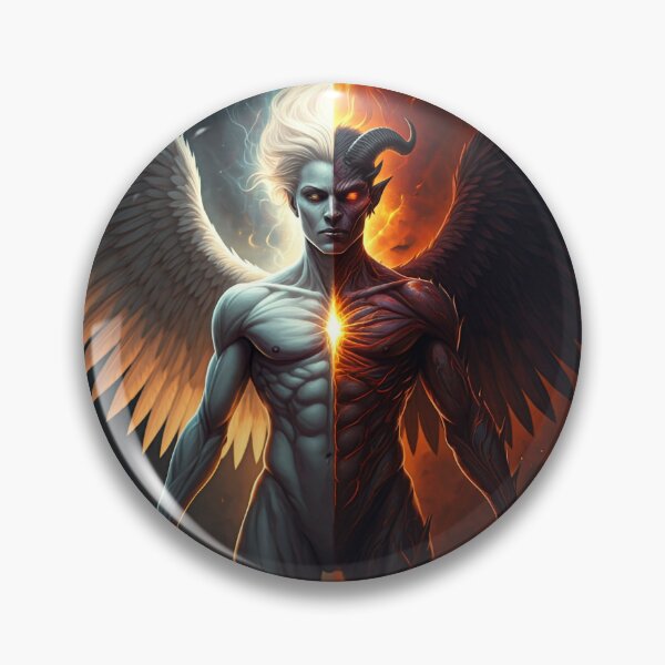 Item preview,  Bipolar Disorder – Angel and Demon in One designed and sold by MarCreativArt.