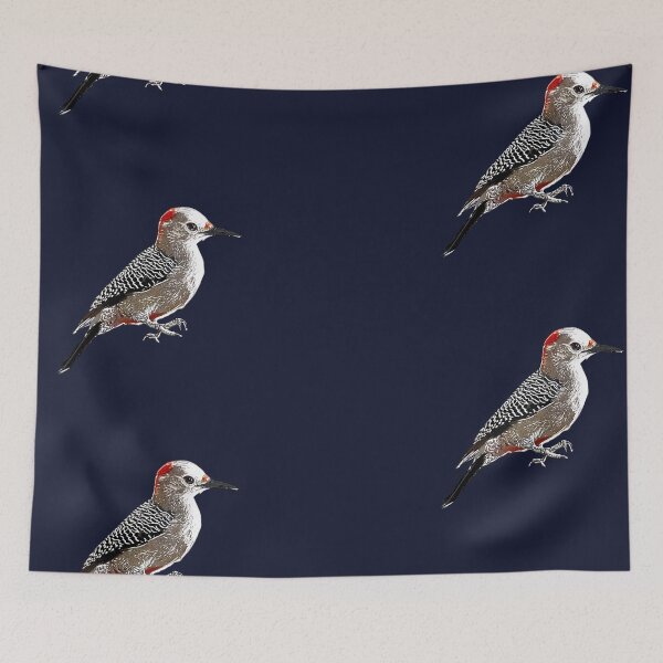 Item preview, Golden-fronted Woodpecker White Alternate Design  designed and sold by designsasstultd.