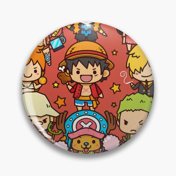 Item preview, One Piece – Mini Straw Hat Pirates in Cute Form designed and sold by One Piece of Art.
