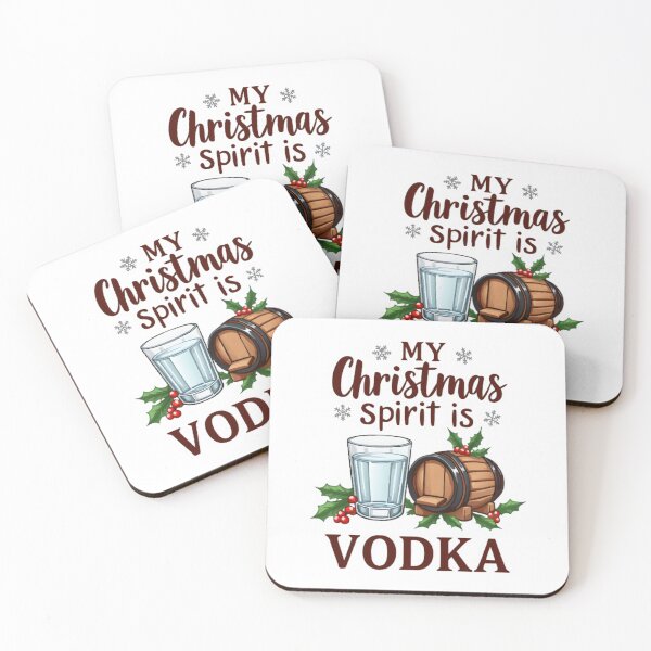 Item preview,  My Christmas Spirit Is Vodka designed and sold by printmala.