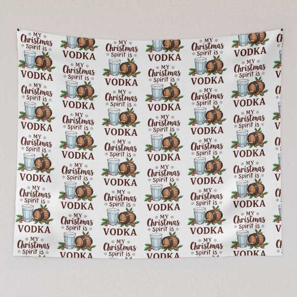 Item preview,  My Christmas Spirit Is Vodka designed and sold by printmala.