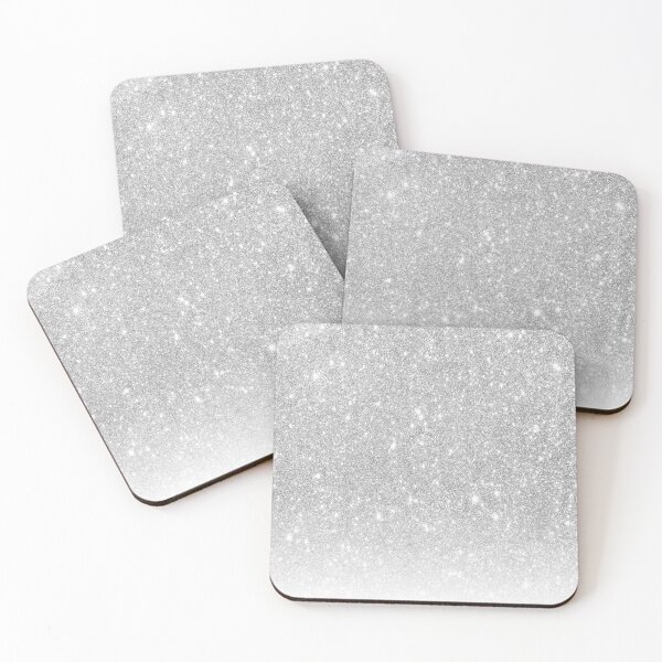 Artikelvorschau, Silber Winter Faux Glitter Sparkle Glow entworfen und verkauft von ClaudiaFlores.