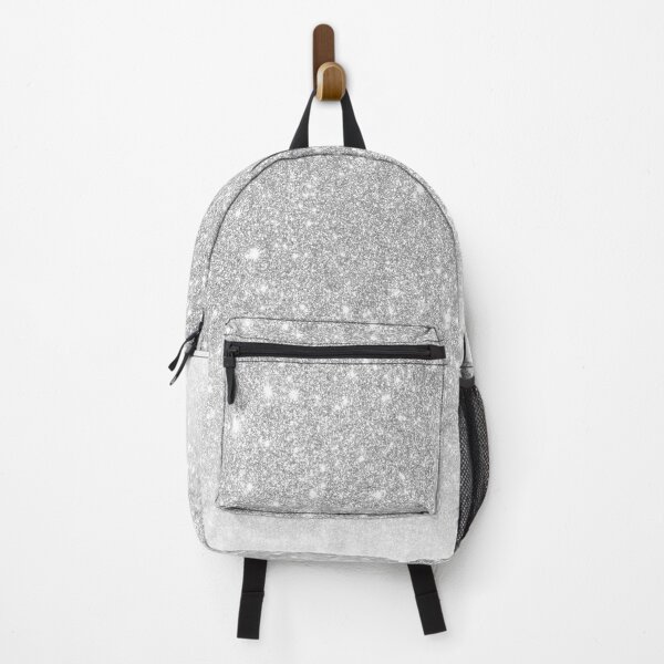 Item preview, Silver Winter Faux Glitter Sparkle Glow designed and sold by ClaudiaFlores.
