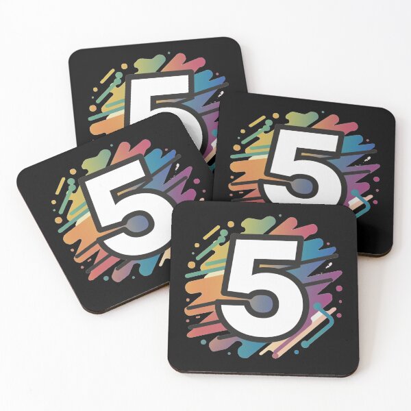 Item preview, Number Five designed and sold by ArtCraftLab.