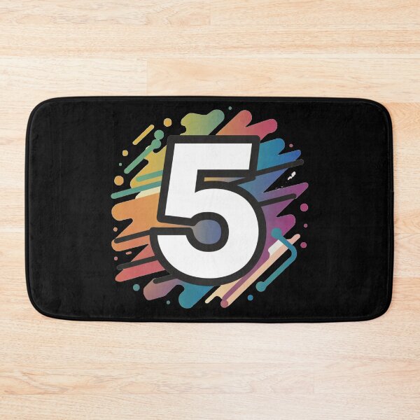 Item preview, Number Five designed and sold by ArtCraftLab.