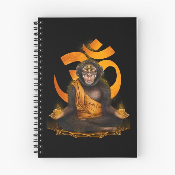 Item preview, Meditating monkey designed and sold by Op3n.
