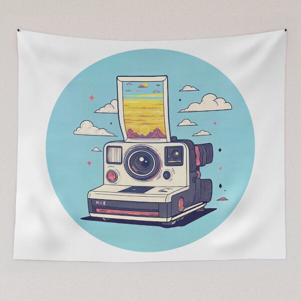 Item preview, T-Shirt Design Trending: RETRO CAMERA designed and sold by ForeverPrintsOK.