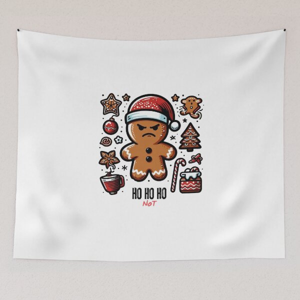 Item preview, Christmas Chill-Out Tee: Say No to Ho-Ho-Ho! designed and sold by MiszungART.