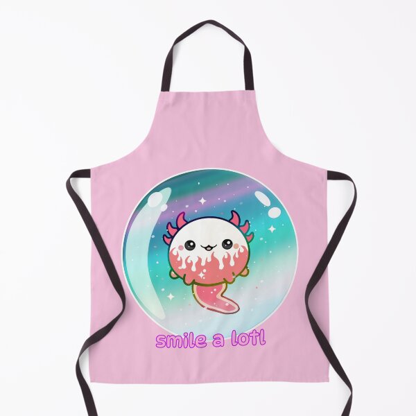 Item preview, Cute Axolotl Smile a lotl designed and sold by lazarosdesign.