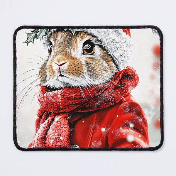 Item preview, Christmas Bunny: The Cutest Bunny in Town designed and sold by NomadicDreamer.
