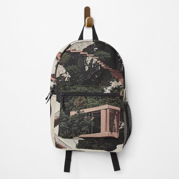 Item preview, Floating Island Retreat – Minimalist Dark Fantasy Illustration designed and sold by regnumsaturni.