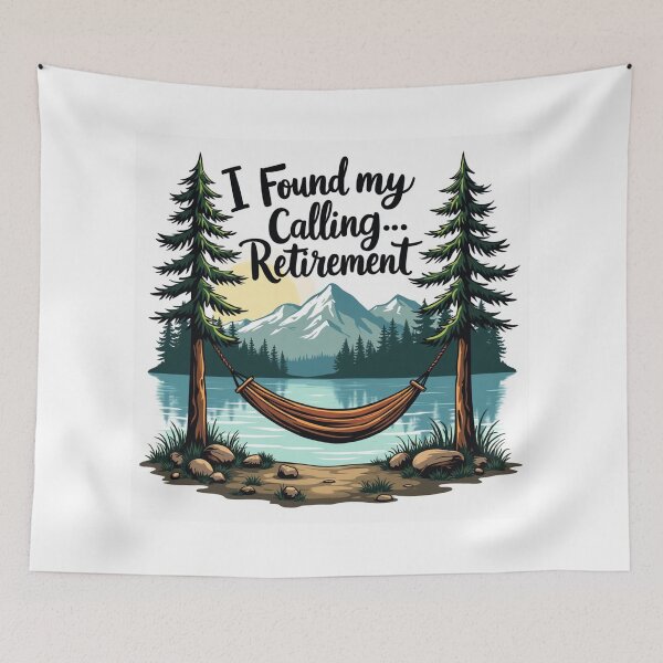 Item preview, Mountain Lake Retirement designed and sold by InkExpression.