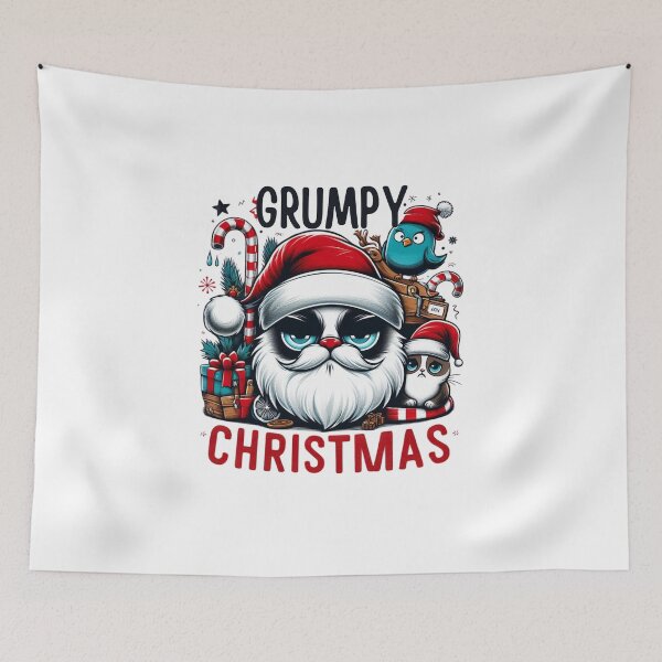 Item preview, Christmas Chill-Out Tee: Say No to Ho-Ho-Ho! designed and sold by MiszungART.