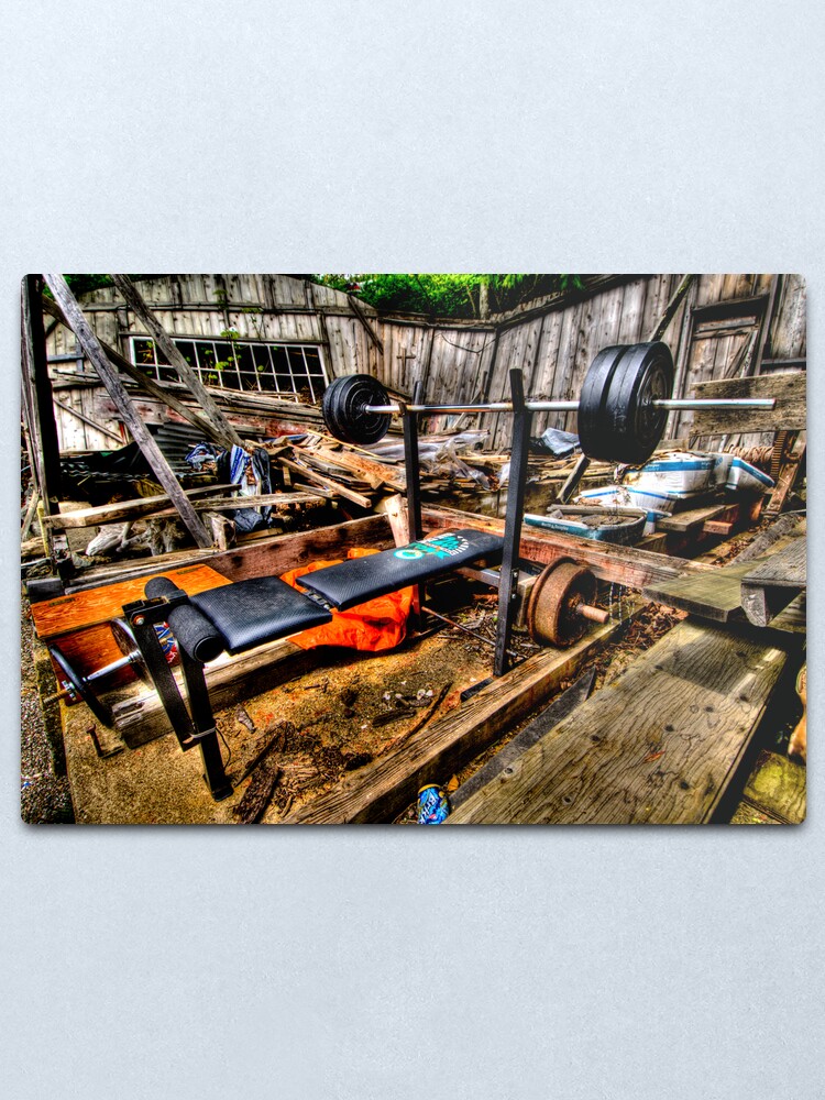 Alternate view of Open Air Gym Metal Print
