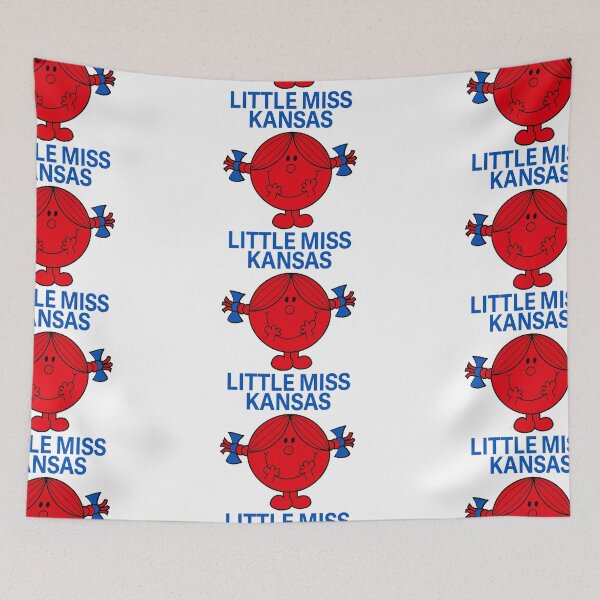 Item preview, University of Kansas Little Miss designed and sold by Rachel's Room.
