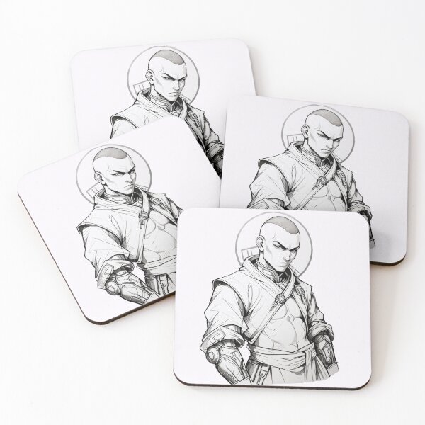 Item preview, Cyborg Monk designed and sold by ArtCraftLab.