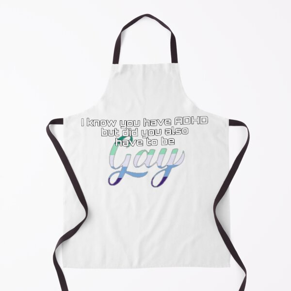 Item preview, Did You Have To Be Gay and ADHD MLM Meme designed and sold by feardeargcrafts.