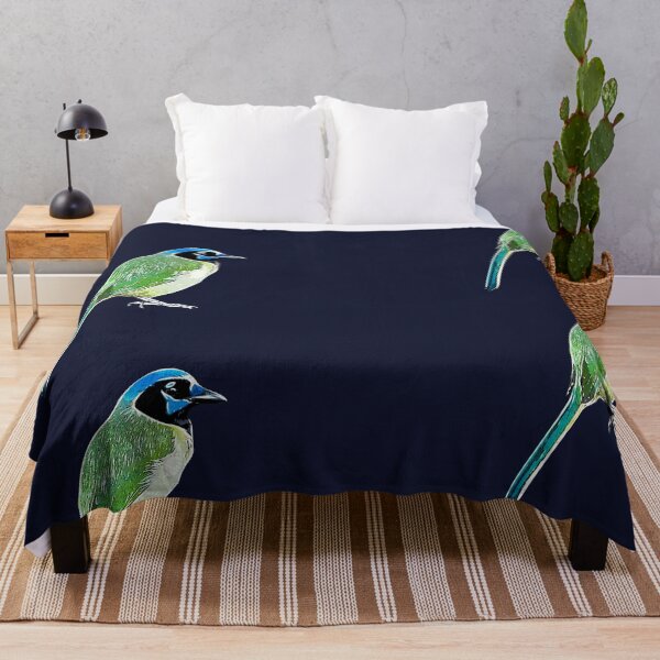 Item preview, Green Inca Jay White Alternate Design designed and sold by designsasstultd.