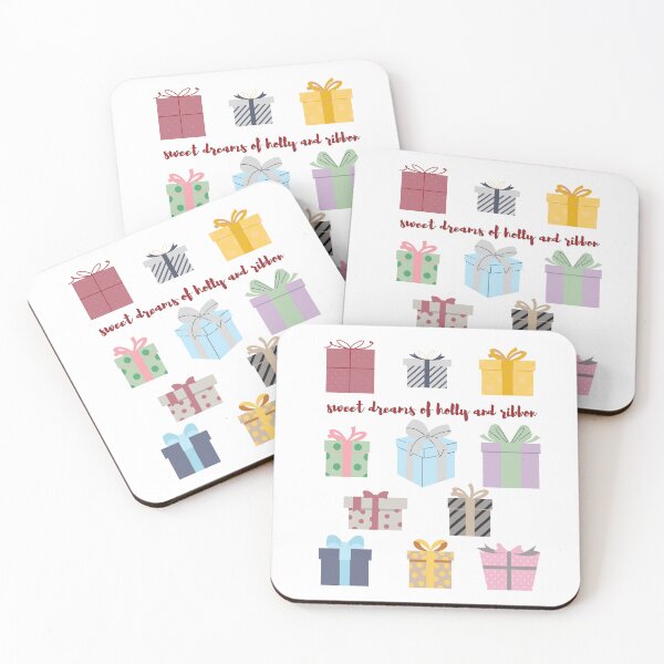 Item preview, Sweet Dreams of Holly and Ribbon Taylor Christmas Presents designed and sold by ModernintheMix.
