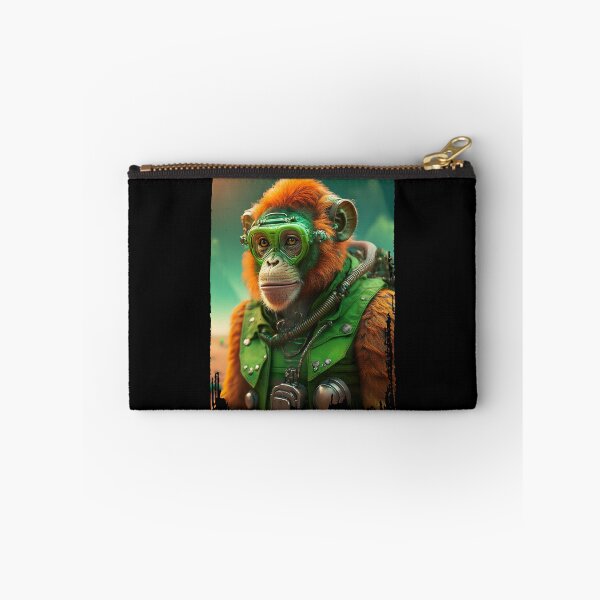 Item preview, Diver | Orange Ape | Cyberpunk Monkey Collection designed and sold by monkeybusiness.pt.