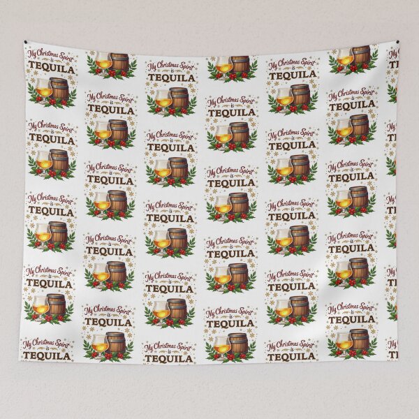 Item preview,  My Christmas Spirit Is Tequila  designed and sold by printmala.