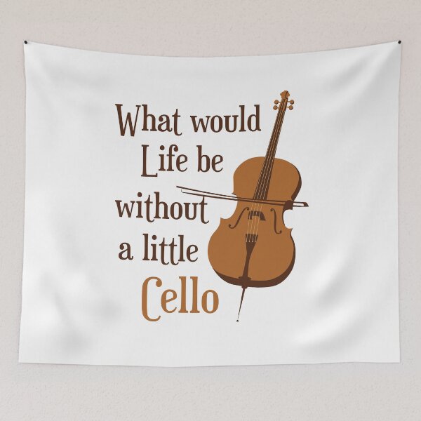 Item preview, What Would Life Be Without a Little Cello designed and sold by jaygo.