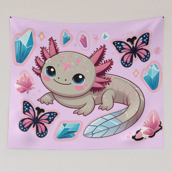 Item preview, Axolotl Art #136 | Axolotl Lovers designed and sold by ksgraphics222.