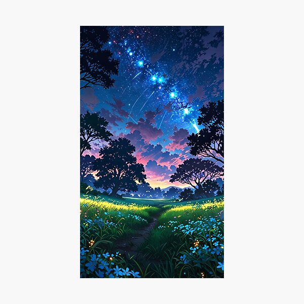 Item preview, Starlit Meadow: A Celestial Evening designed and sold by TheSharpService.