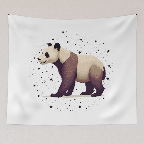 Item preview, Cute Panda, Animal Graphic Tee, Panda Lover Gift, Unique Design T-Shirt, Graphic Animal Tee, Casual Wear designed and sold by PripriDesign.
