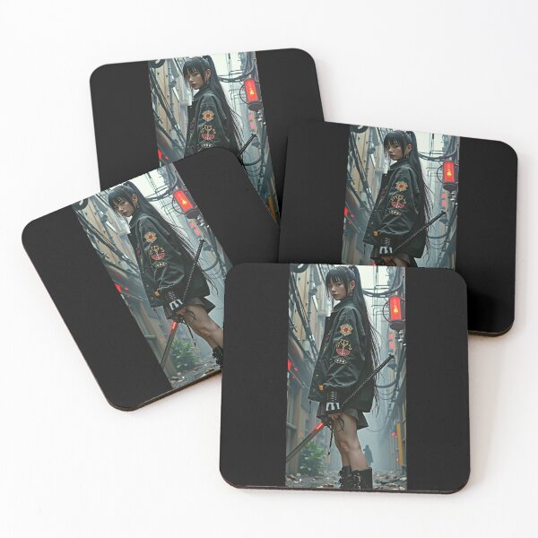 Item preview, Urban warrior| Cyberpunk Themed Warrior Girl Design designed and sold by Shamrocx.