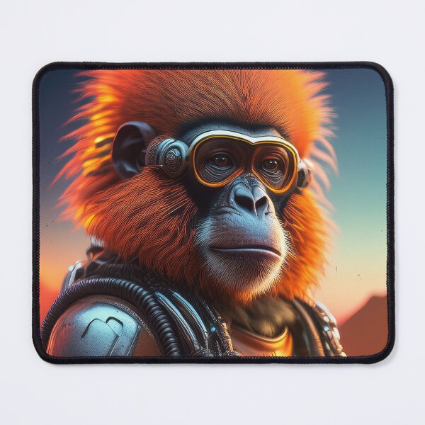 Item preview, Leather | Swag Ape | Cyberpunk Monkey Collection designed and sold by monkeybusiness.pt.