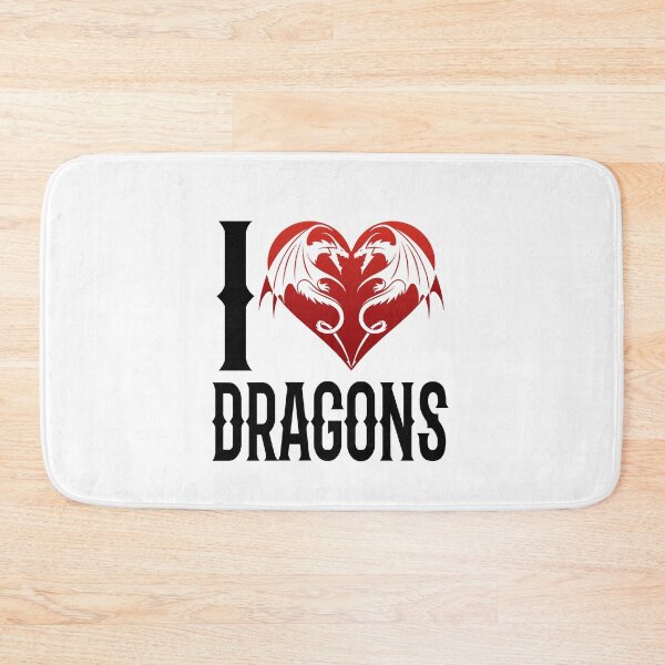 Item preview, I Love Heart Dragons Dragon Lover designed and sold by jaygo.