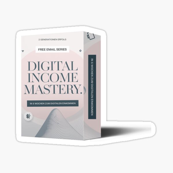 Item preview, Digital Income Mastery Logo – Your start into digital income designed and sold by Zwuck.